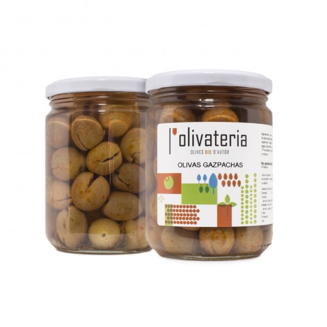 Olives ecològiques "gazpachas"